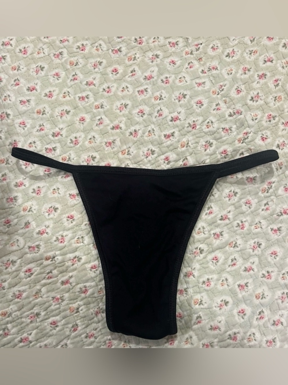 Black Women's Minimal Thong Panty - Intimates